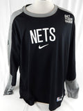 2024-25 Brooklyn Nets Day'Ron Sharpe #20 Game Used Black Shooting Shirt XXL 121