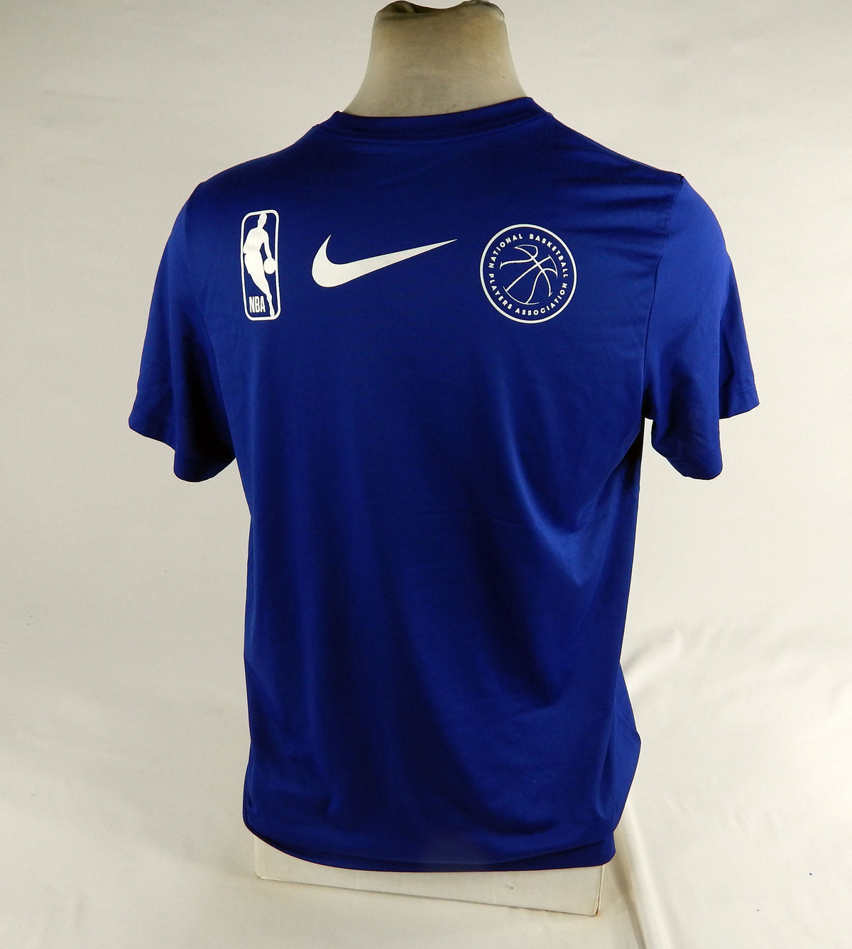 2023-24 Detroit Pistons Evan Fournier #31 Game Used Blue Shooting Shirt BHM 5 Pic2