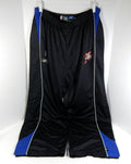 2000s Philadelphia 76ers #5 Game Used Black Tearaway Pants 3XL DP68070