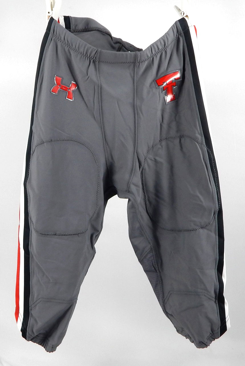 2021 Texas Tech Red Raiders Game Used Grey Pants 38 927