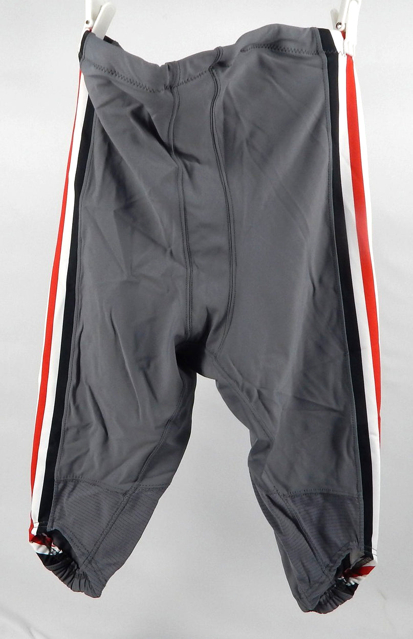 2021 Texas Tech Red Raiders Game Used Grey Pants 38 927 Pic2