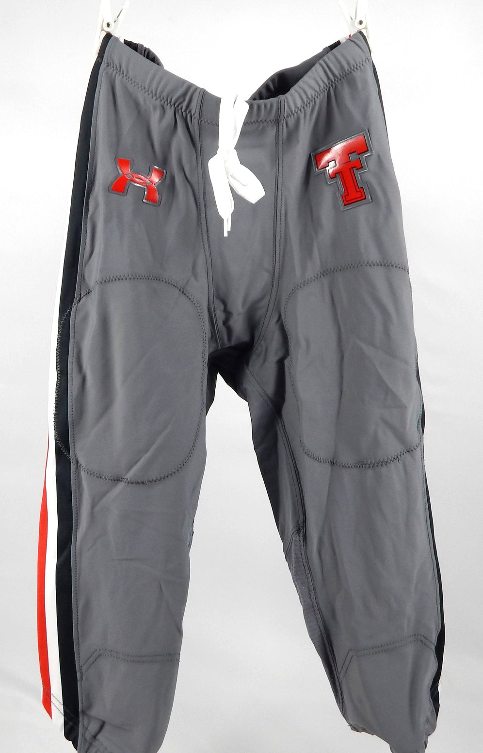 2021 Texas Tech Red Raiders Game Used Grey Pants 36 930