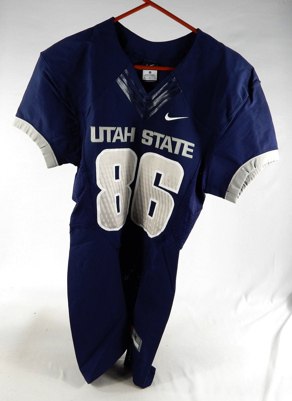 2013 Utah State Aggies #86 Game Issued Navy Jersey M DP84050