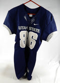 2013 Utah State Aggies #86 Game Issued Navy Jersey M DP84050