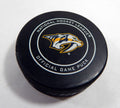 2017 Nashville Predators Vs. Chicago Blackhawks Game Used Black Puck DP61276