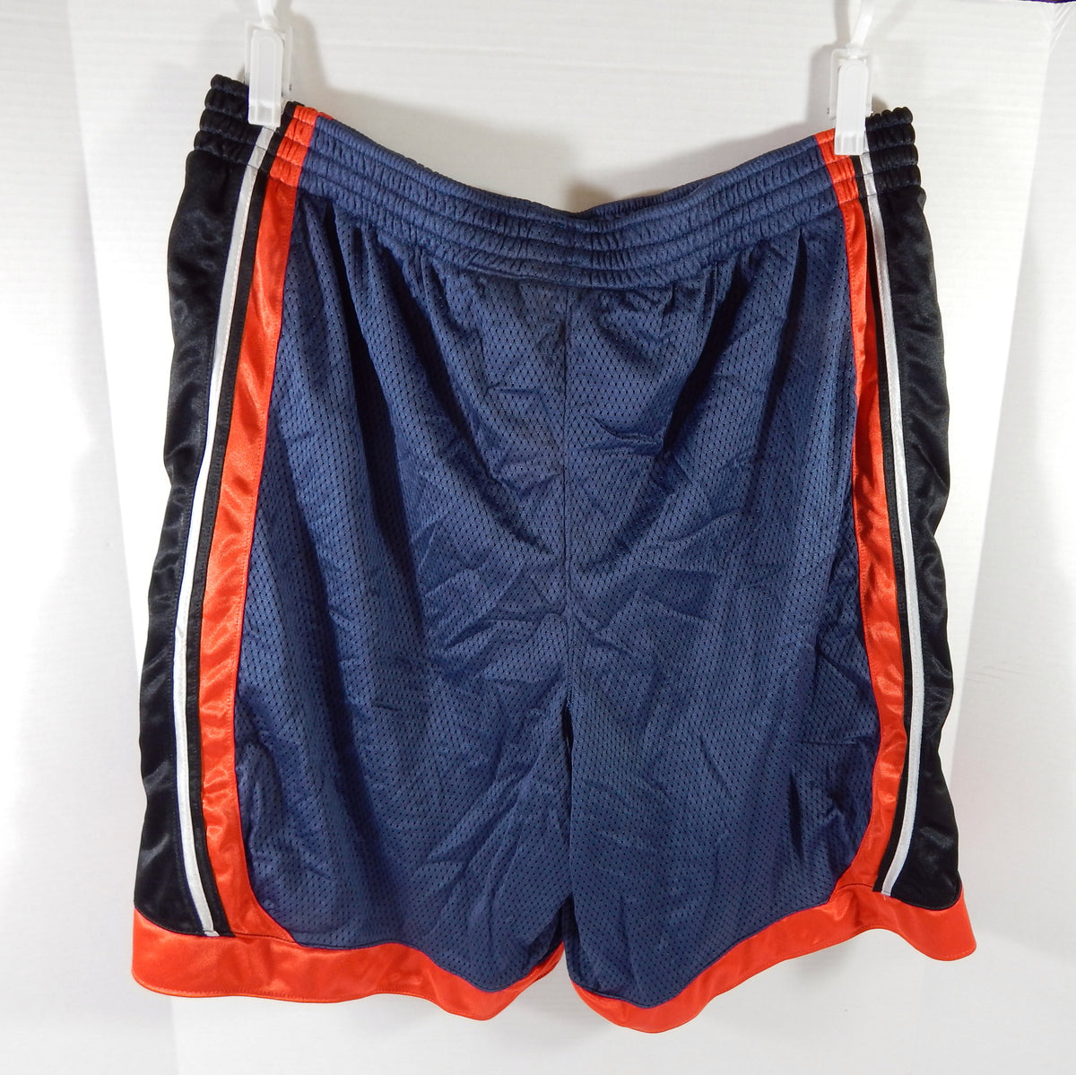 2000s Charlotte Bobcats #35 Game Used Navy Shorts 46 DP53868 Pic2