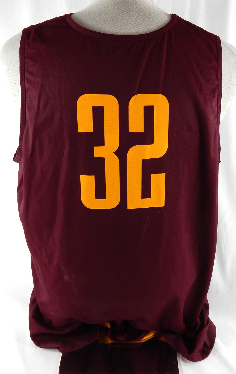 Minnesota Golden Gophers #32 Game Used Maroon Practice Jersey M Basketball XL 1 Pic2