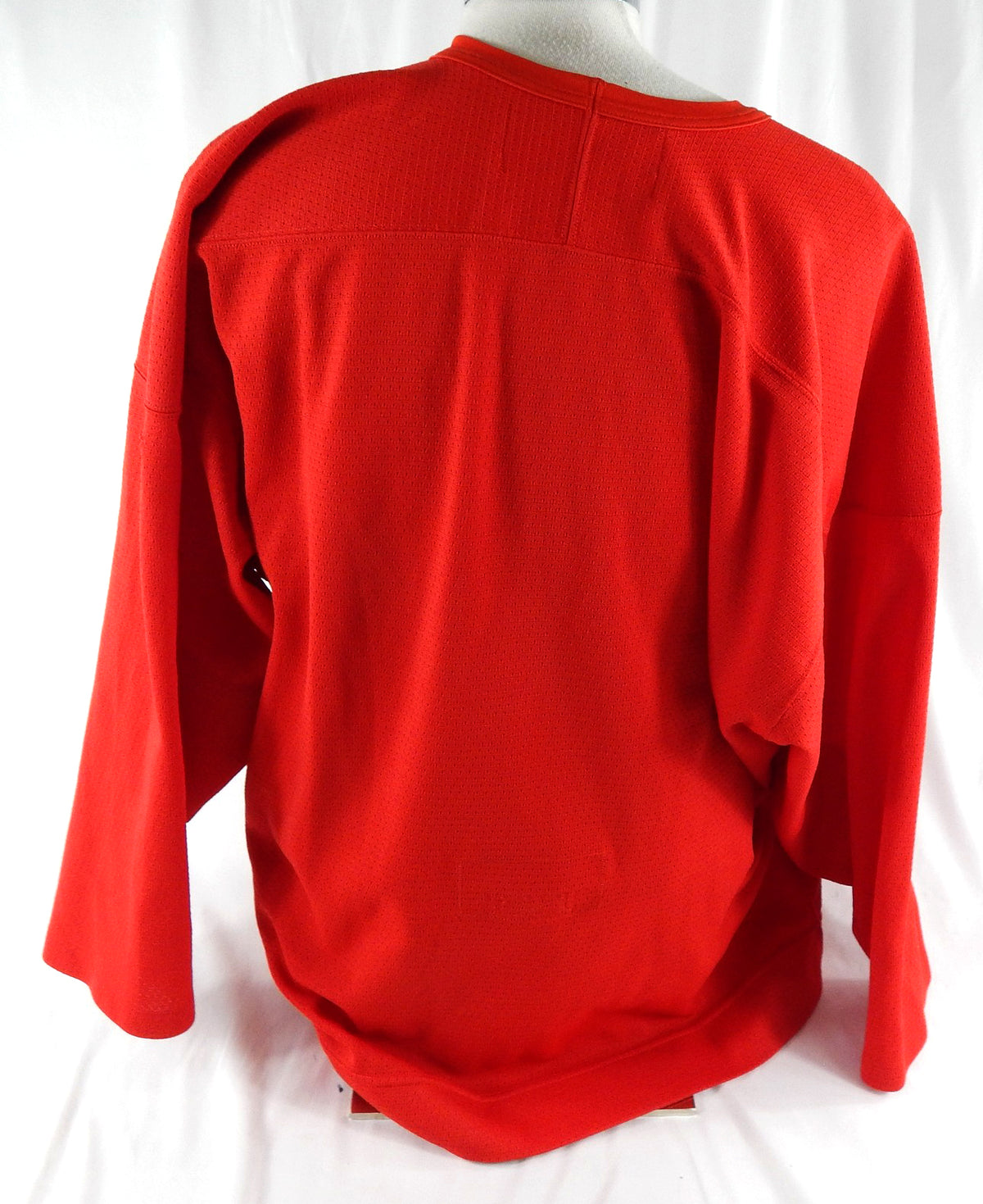 Minnesota Golden Gophers Game Used Red Practice Jersey Hockey 52 202 Pic2