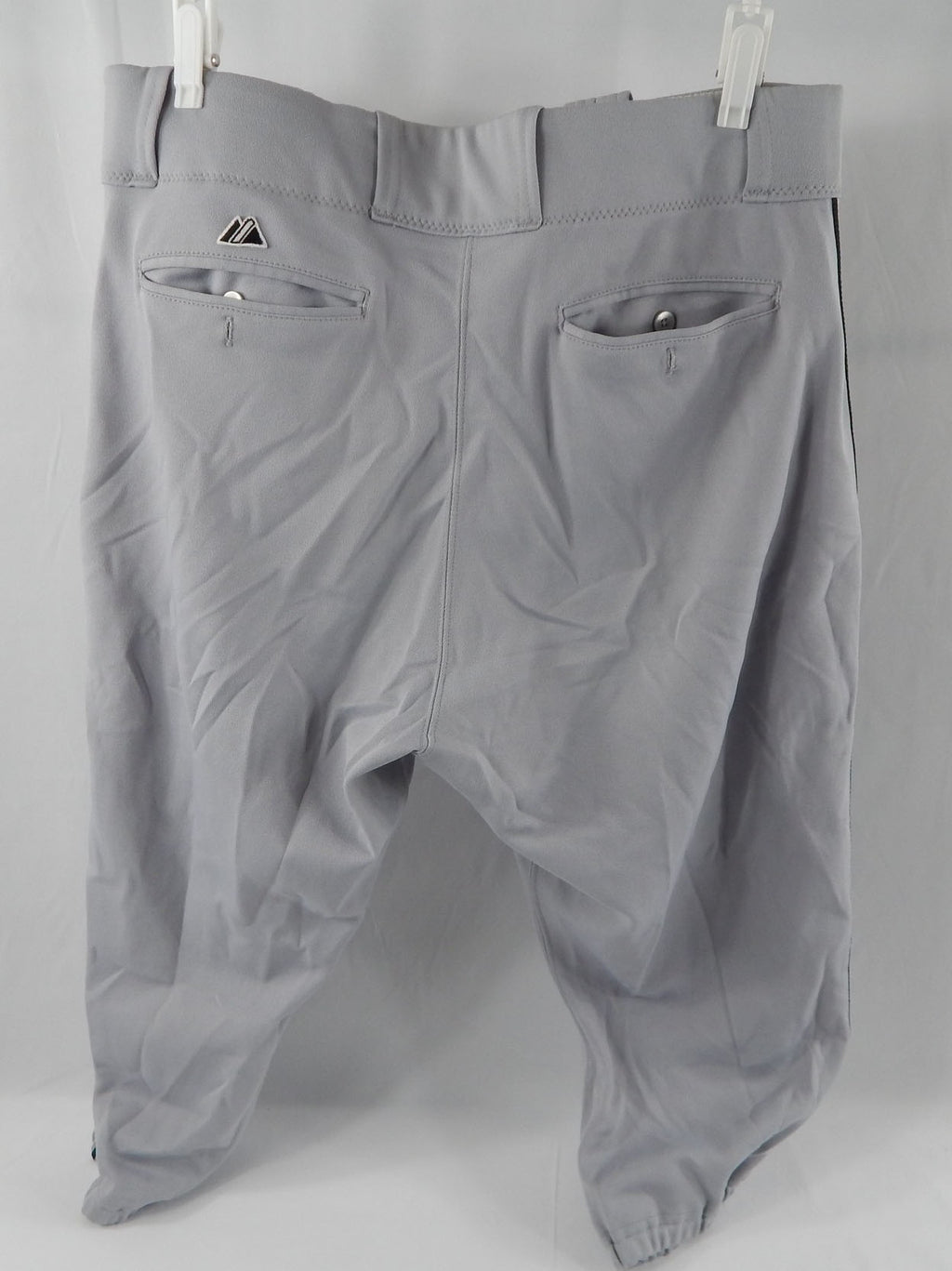 2014 Miami Marlins Steve Cishek #31 Game Issued Grey Pants 38-42-20 477 Pic2