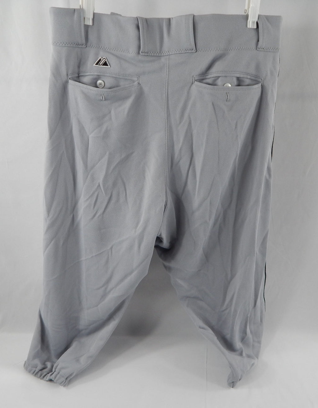 2015 Miami Marlins Mike Morse #38 Game Issued Grey Pants 36-50-20 478 Pic2
