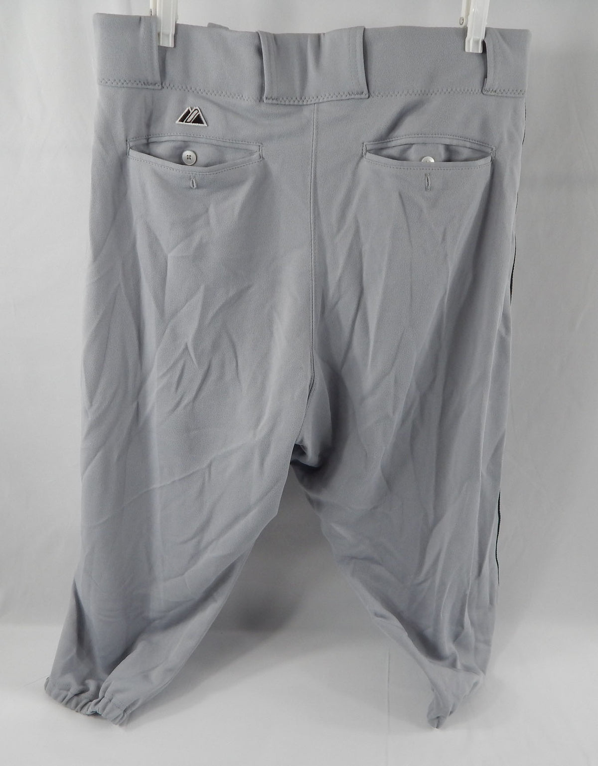 2015 Miami Marlins Mike Morse #38 Game Issued Grey Pants 36-50-20 478 Pic2