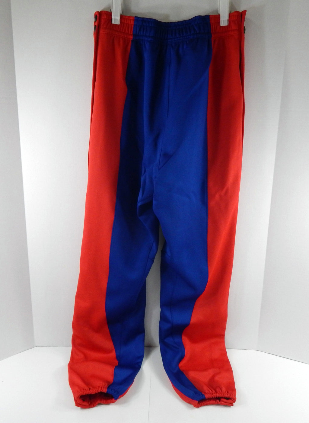 2019-20 Detroit Pistons Game Issued Blue Wam Up Pants FB5748-495 S 871S Pic2