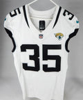 Jacksonville Jaguars Sidney Jones IV #35 Game Issued White Jersey 38 793
