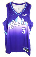 Keyonte George #3 Utah Jazz Nike Swingman City Ed. LVT Jersey Purple New 52 XL