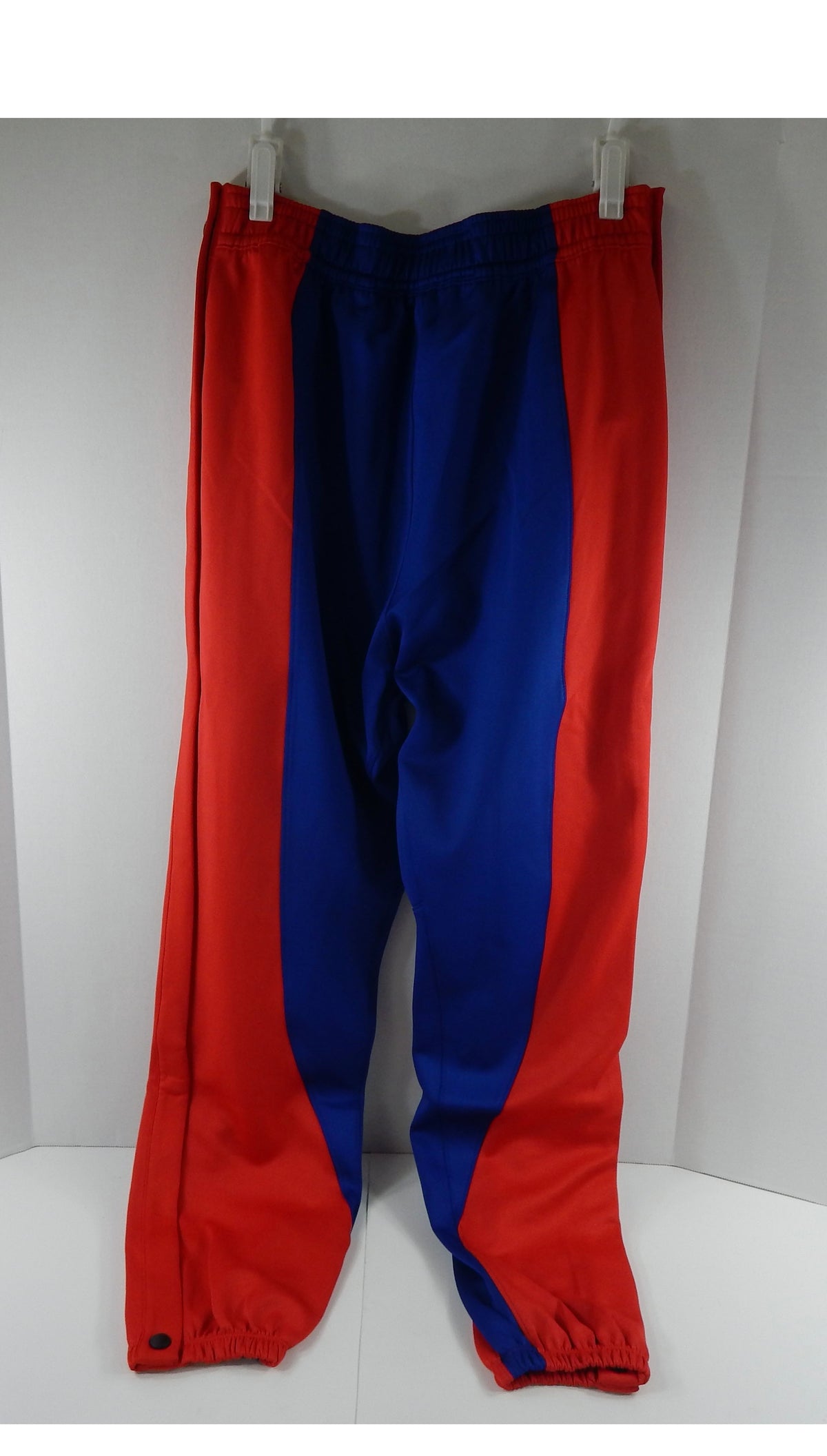 2019-20 Detroit Pistons Game Issued Blue Wam Up Pants FB5748-495 M 872S Pic2