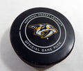 2018 Nashville Predators Vs. New York Rangers Game Used Black Puck 286
