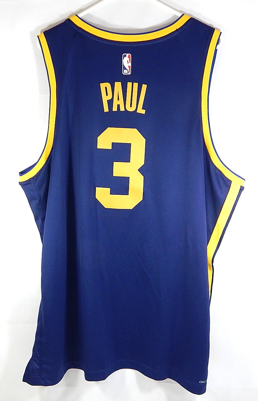 Chris Paul Golden State Warriors Nike Swingman Statement Rakuten Jersey 52 XL Pic2