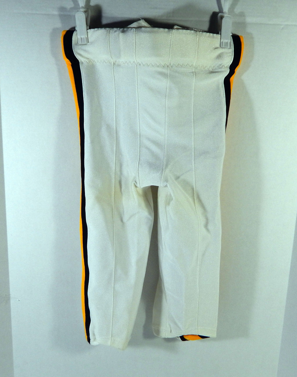 2007 Pittsburgh Steelers Willie Reid #15 Game Used White Pants Throwback 26 3 Pic2