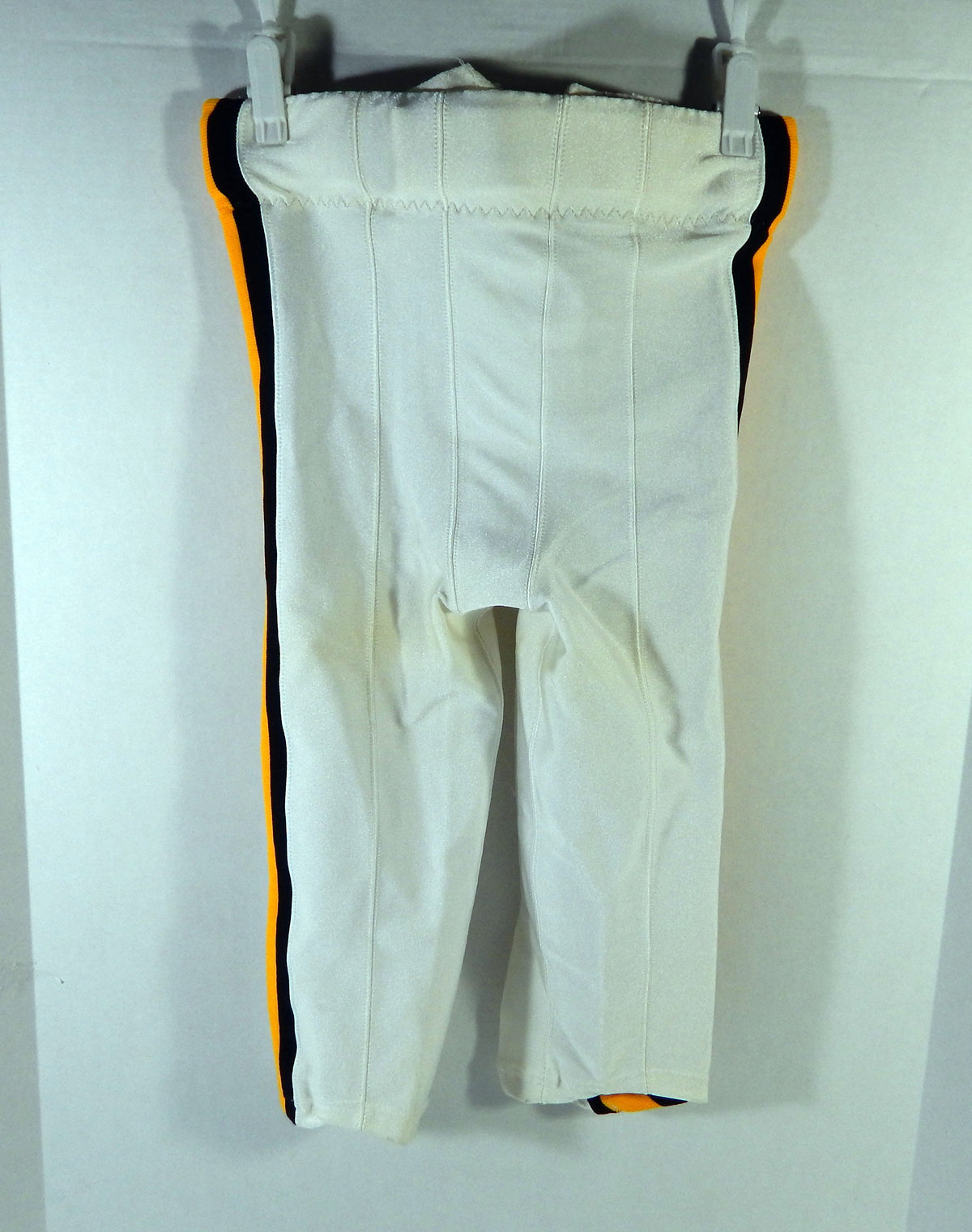 2007 Pittsburgh Steelers Willie Reid #15 Game Used White Pants Throwback 26 3 Pic2