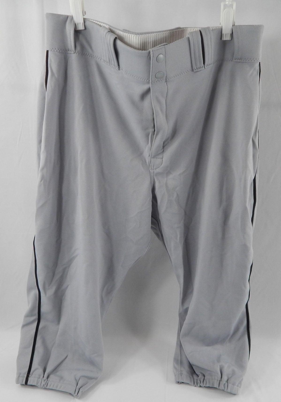 2015 Miami Marlins Mike Morse #38 Game Used Grey Pants 36-48-20 482
