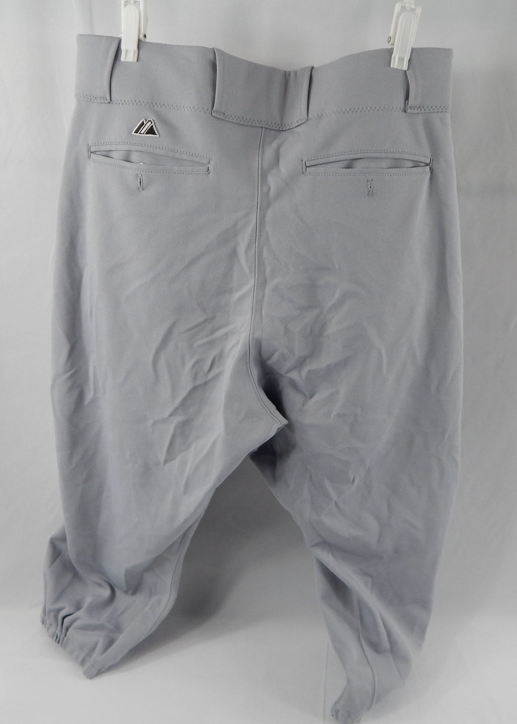 2015 Miami Marlins Mike Morse #38 Game Used Grey Pants 36-48-20 482 Pic2
