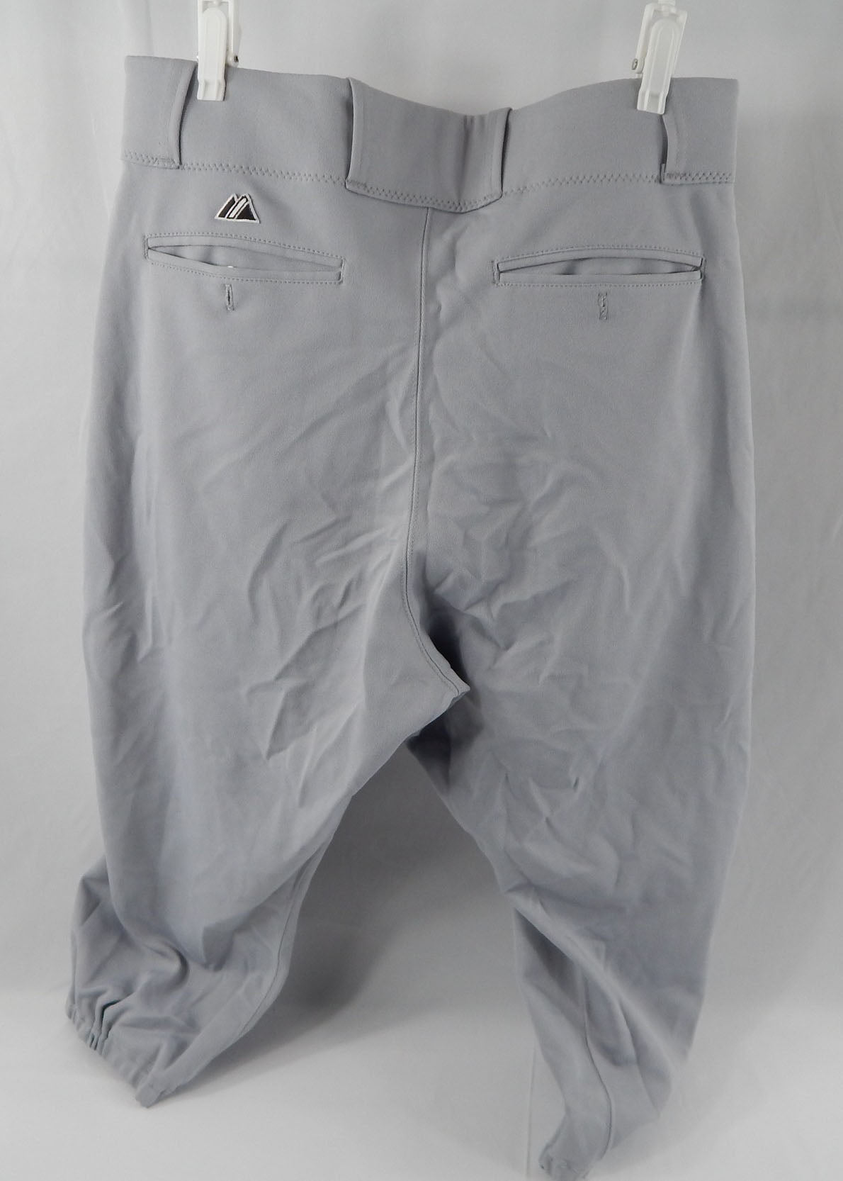 2015 Miami Marlins Mike Morse #38 Game Used Grey Pants 36-48-20 482 Pic2
