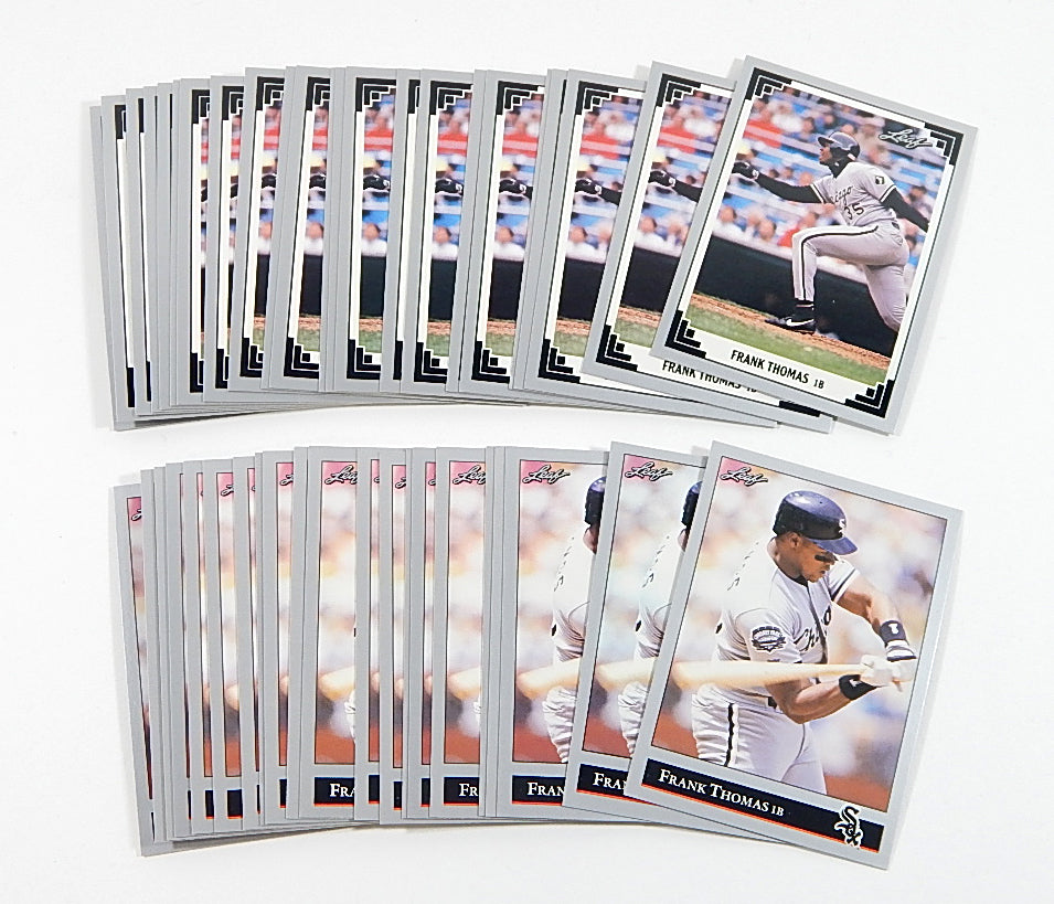 Lot of (44) 1991 & 1992 Leaf Frank Thomas #281 & #349 Pic2