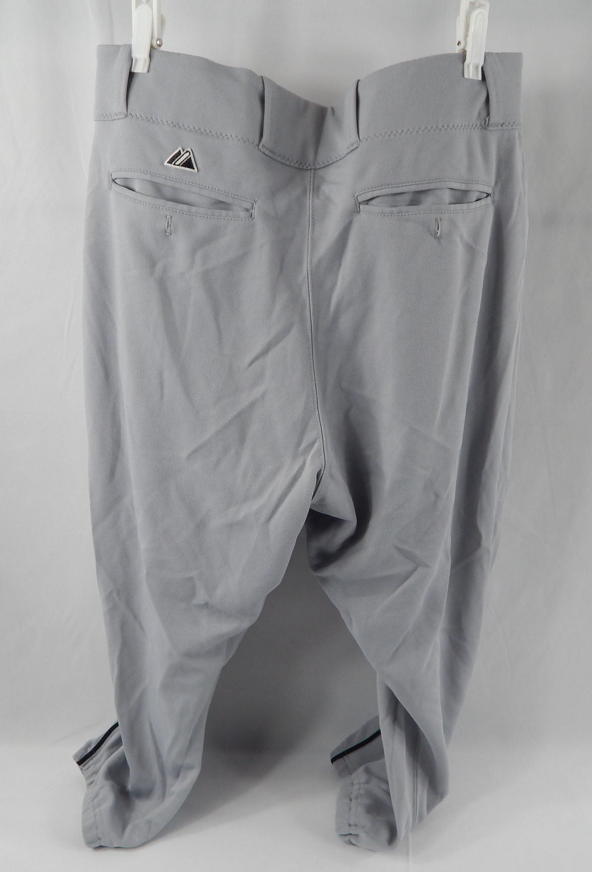 2015 Miami Marlins Adam Conley #61 Game Used Grey Pants 46-43-21 483 Pic2