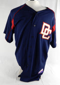 2000s Washington Nationals #19 Game Used Navy Jersey Batting Practice ST XL 464