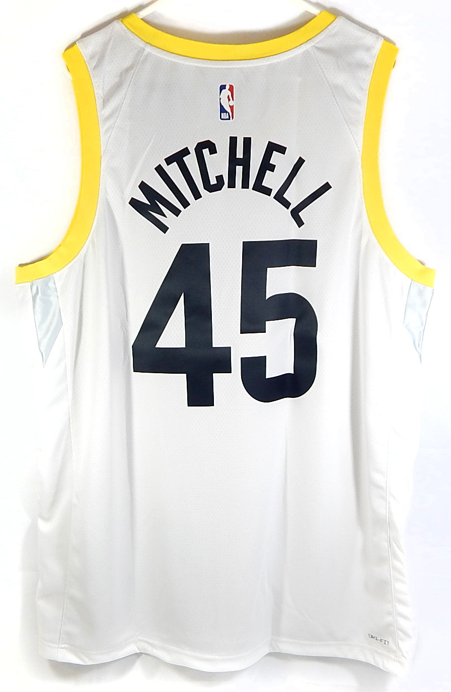 Donovan Mitchell #45 Utah Jazz Nike Swingman Association Jersey White 60 XXXL Pic2