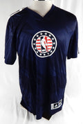 2013-14 Orlando Magic Jameer Nelson #14 Game Used Navy Shooting Shirt HFT 11