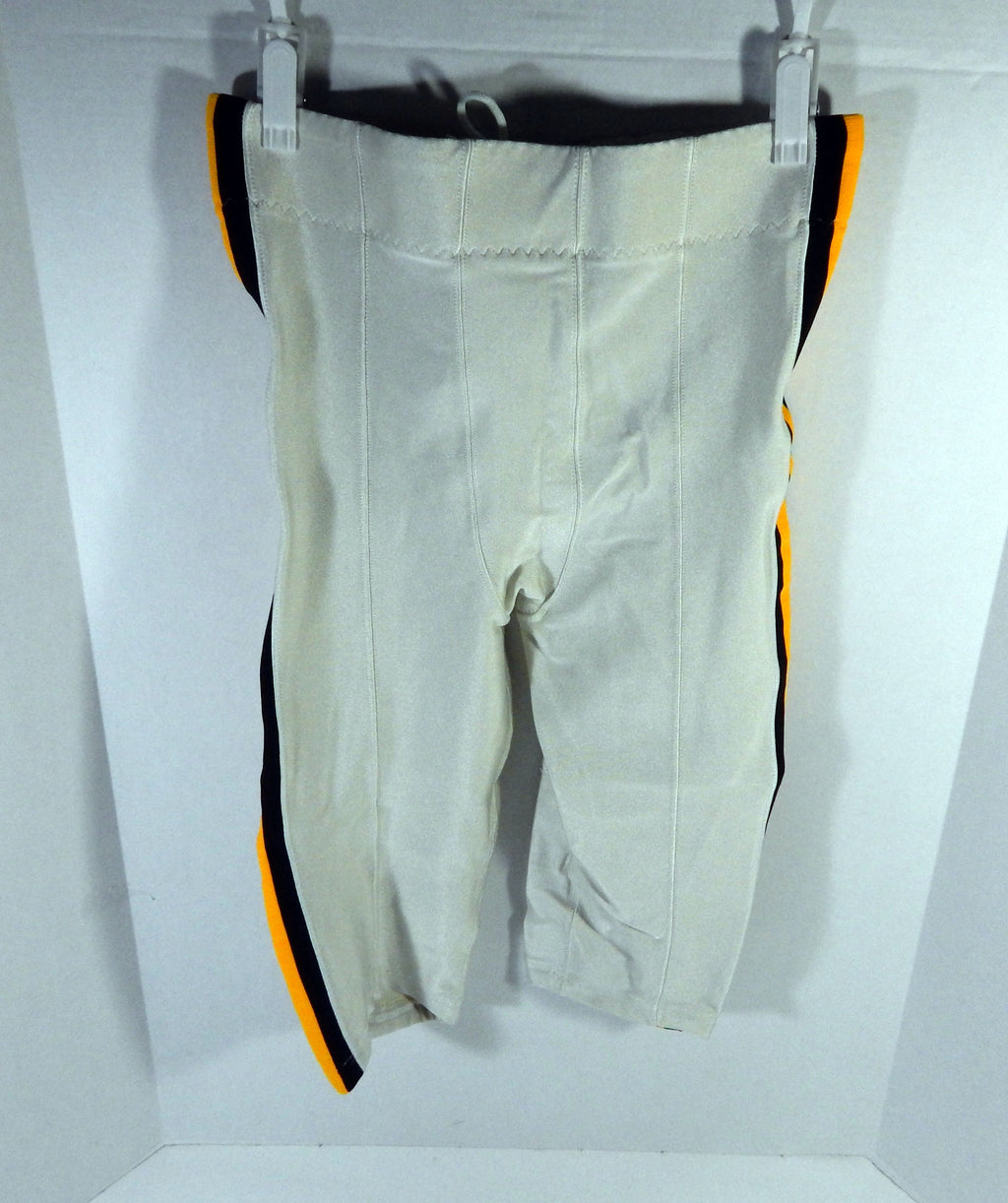 2007 Pittsburgh Steelers Shaun Suisham #6 Game Used White Pant Throwback 8 Pic2
