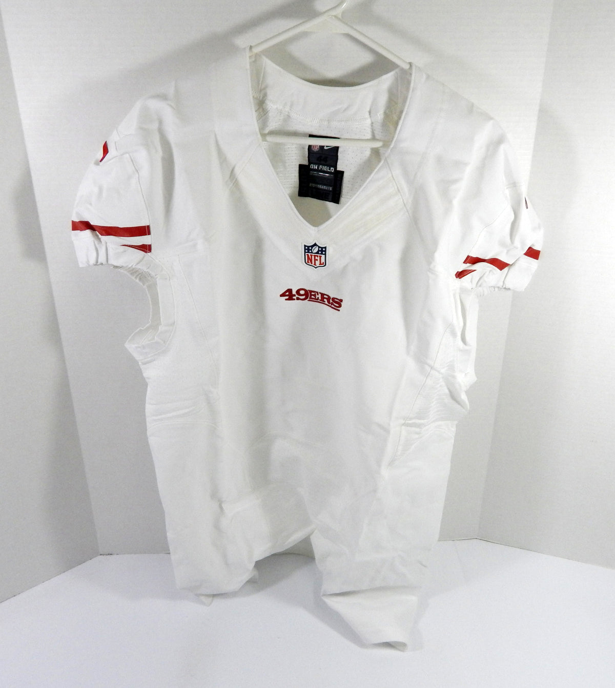 2015 San Francisco 49ers Blank Game Issued White Jersey 44 DP52577