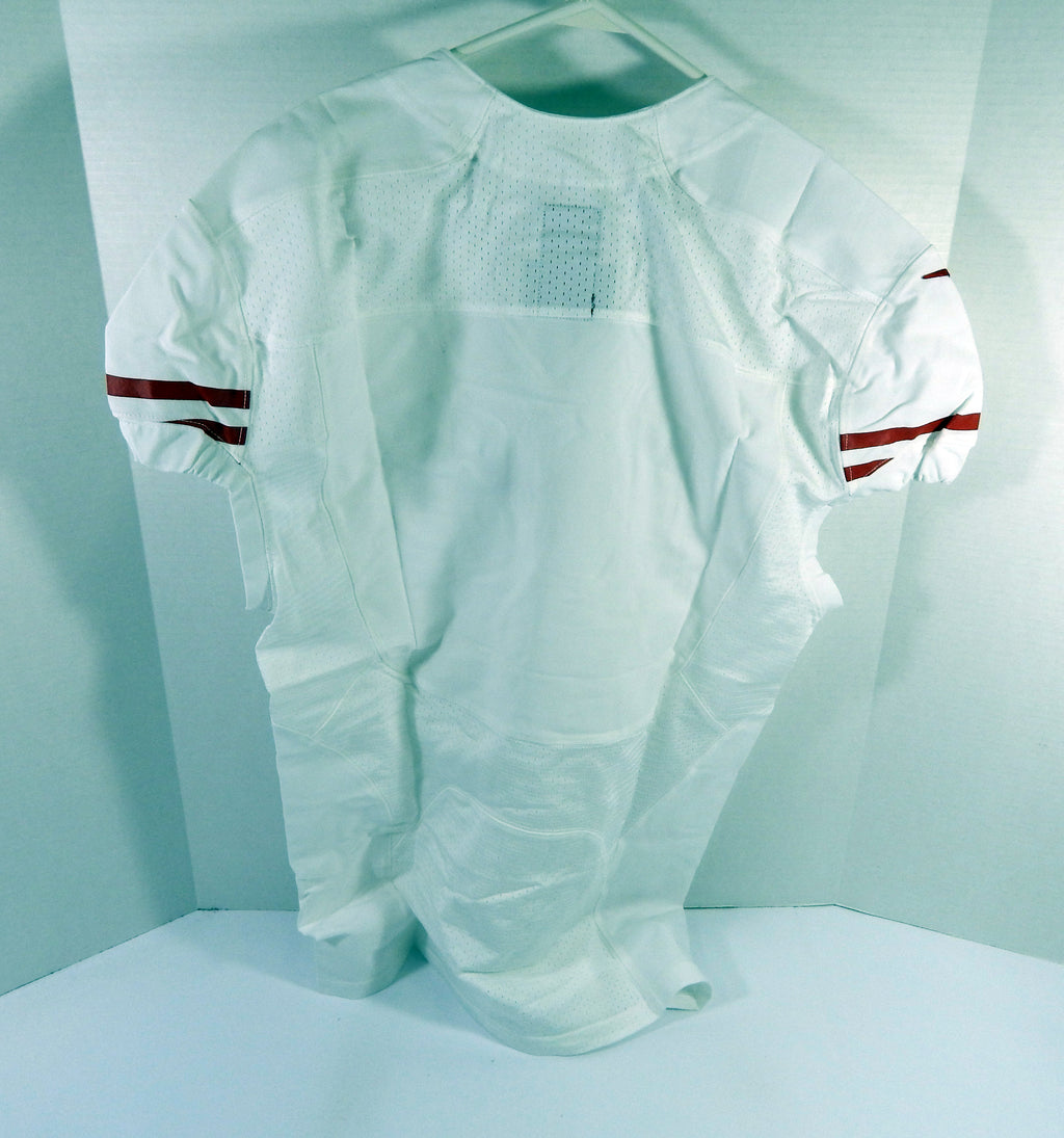 2015 San Francisco 49ers Blank Game Issued White Jersey 44 DP52577 Pic2