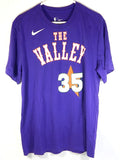 Kevin Durant #35 Phoenix Suns Valley City Nike Tee Shirt T-Shirt Purple New XS