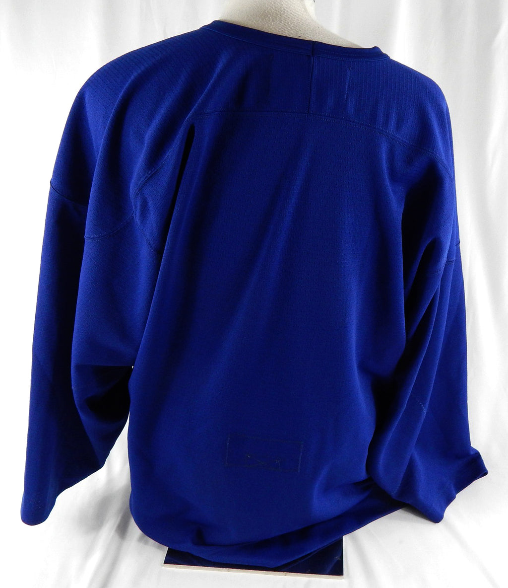 Minnesota Golden Gophers Game Used Blue Practice Jersey Hockey 52 209 Pic2