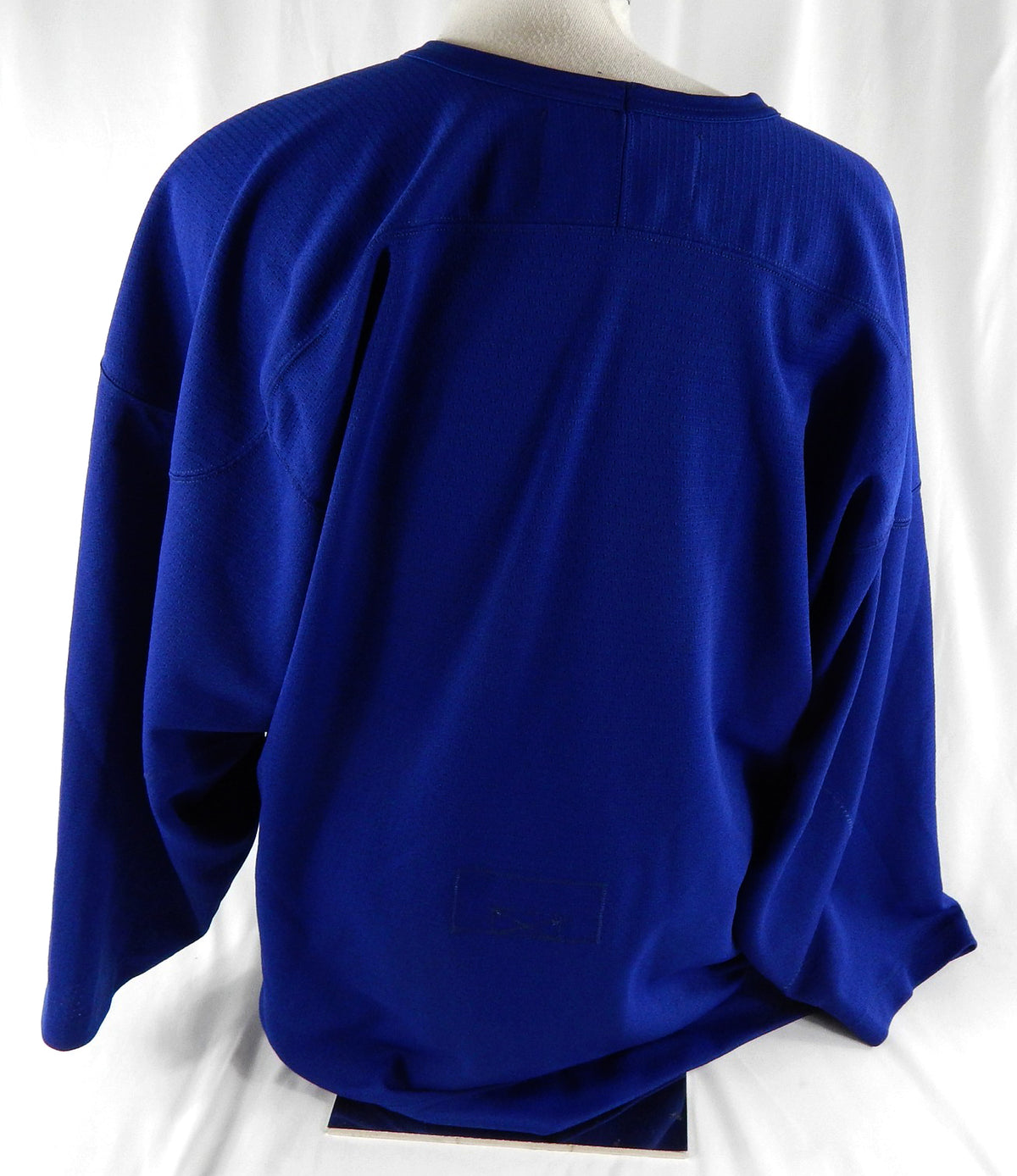 Minnesota Golden Gophers Game Used Blue Practice Jersey Hockey 52 209 Pic2