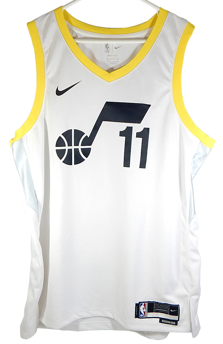 Mike Conley Jr. #11 Utah Jazz Nike Swingman Association Ed. Jersey White 48 L