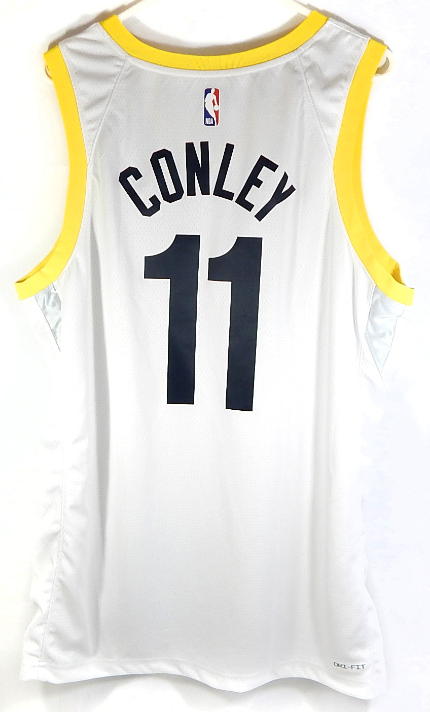 Mike Conley Jr. #11 Utah Jazz Nike Swingman Association Ed. Jersey White 48 L Pic2