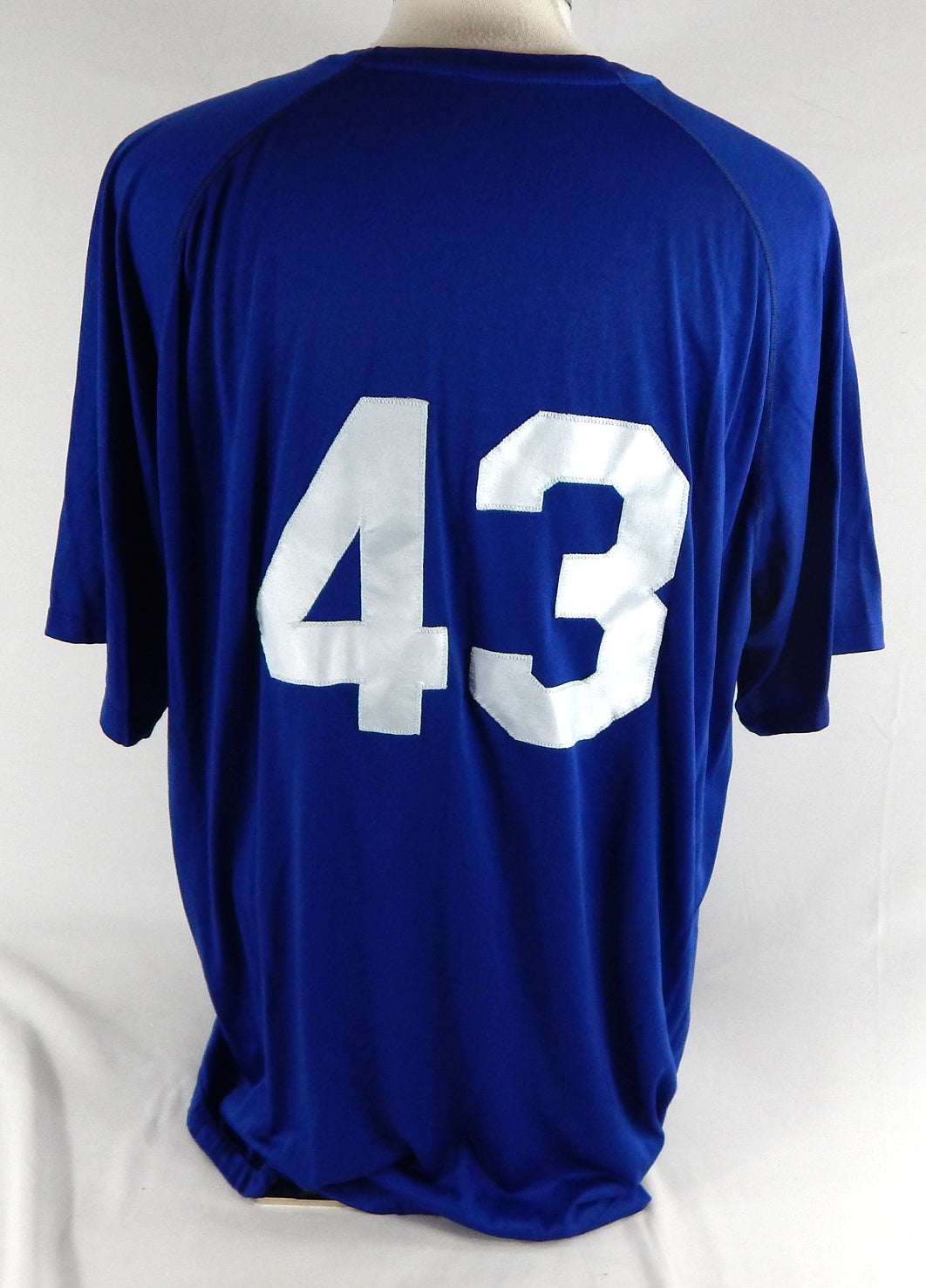 Orlando Magic #43 Game Issued Pos Used Blue Training Shirt 2XL 592 Pic2