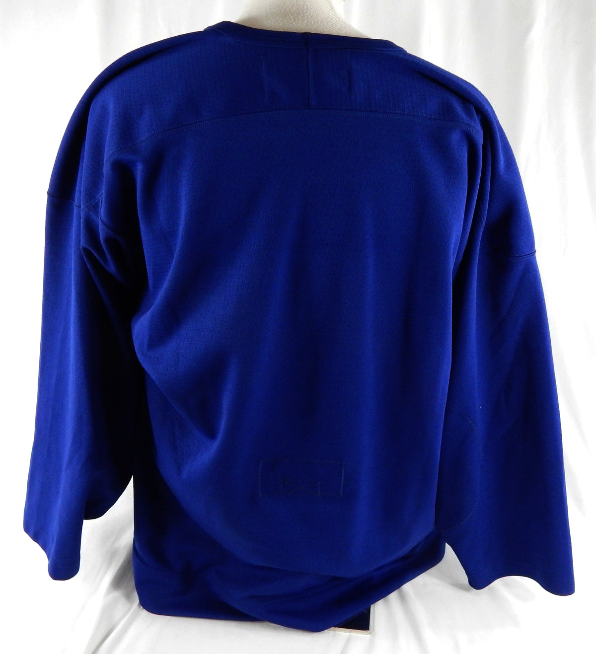Minnesota Golden Gophers Game Used Blue Practice Jersey Hockey 50 210 Pic2
