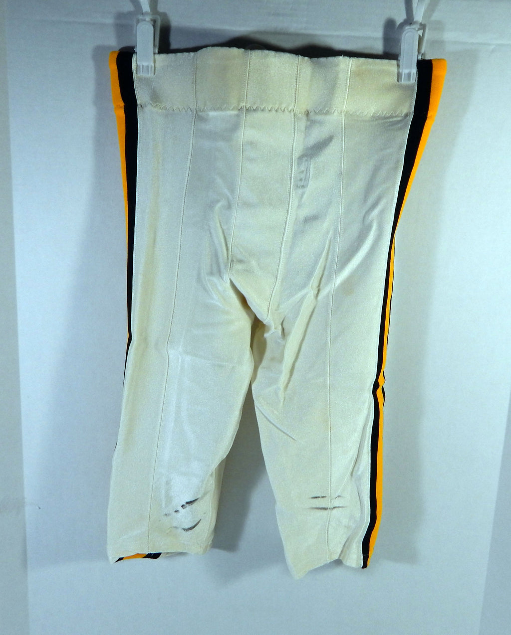 2007 Pittsburgh Steelers Cedric Wilson #80 Game Used White Pants Throwback 34 1 Pic2