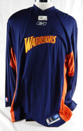 2000s Golden State Warriors Game Issued Navy Shooting Shirt L 811