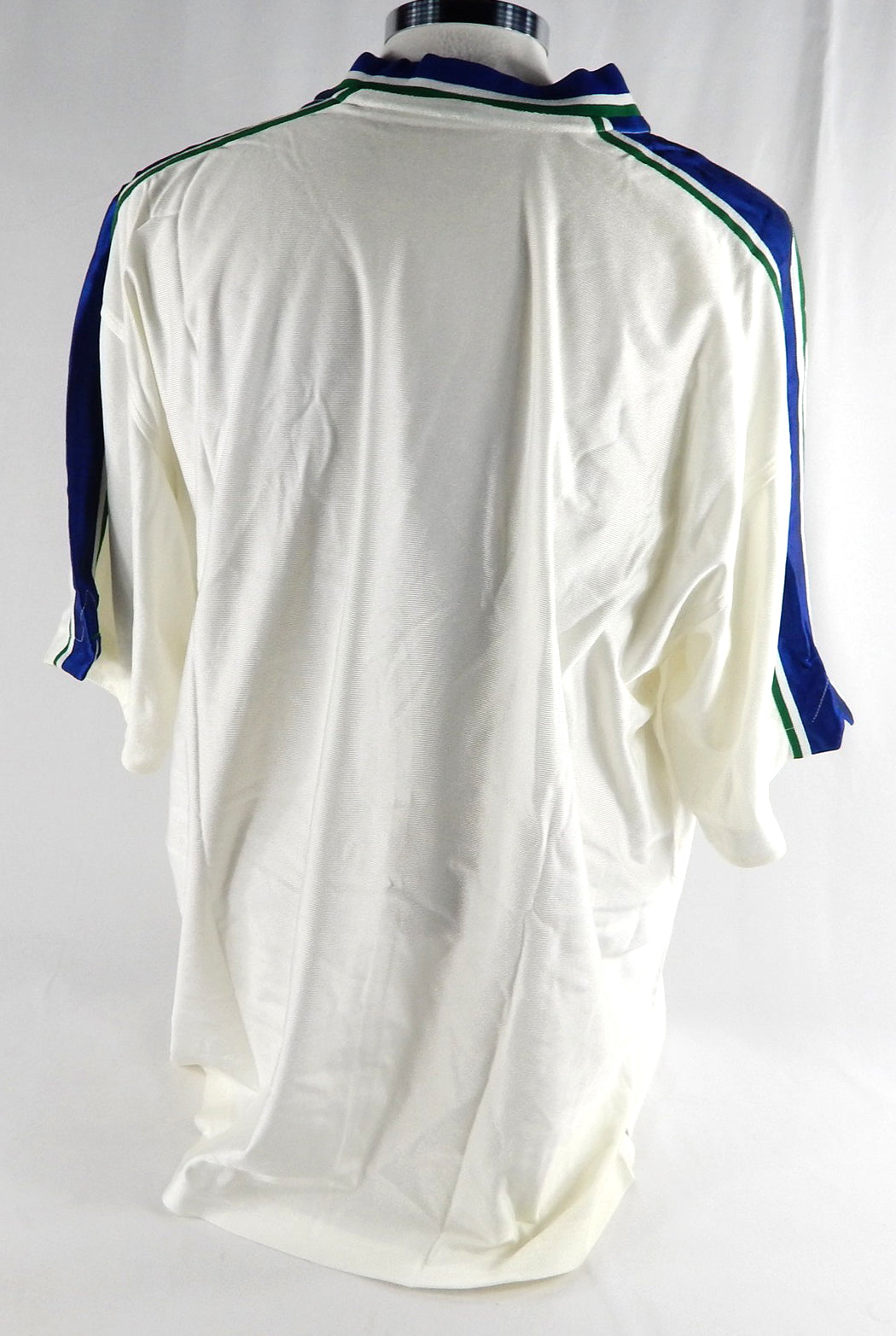 1990s Dallas Mavericks # Game Issued White Shooting Shirt 2XL 469 Pic2
