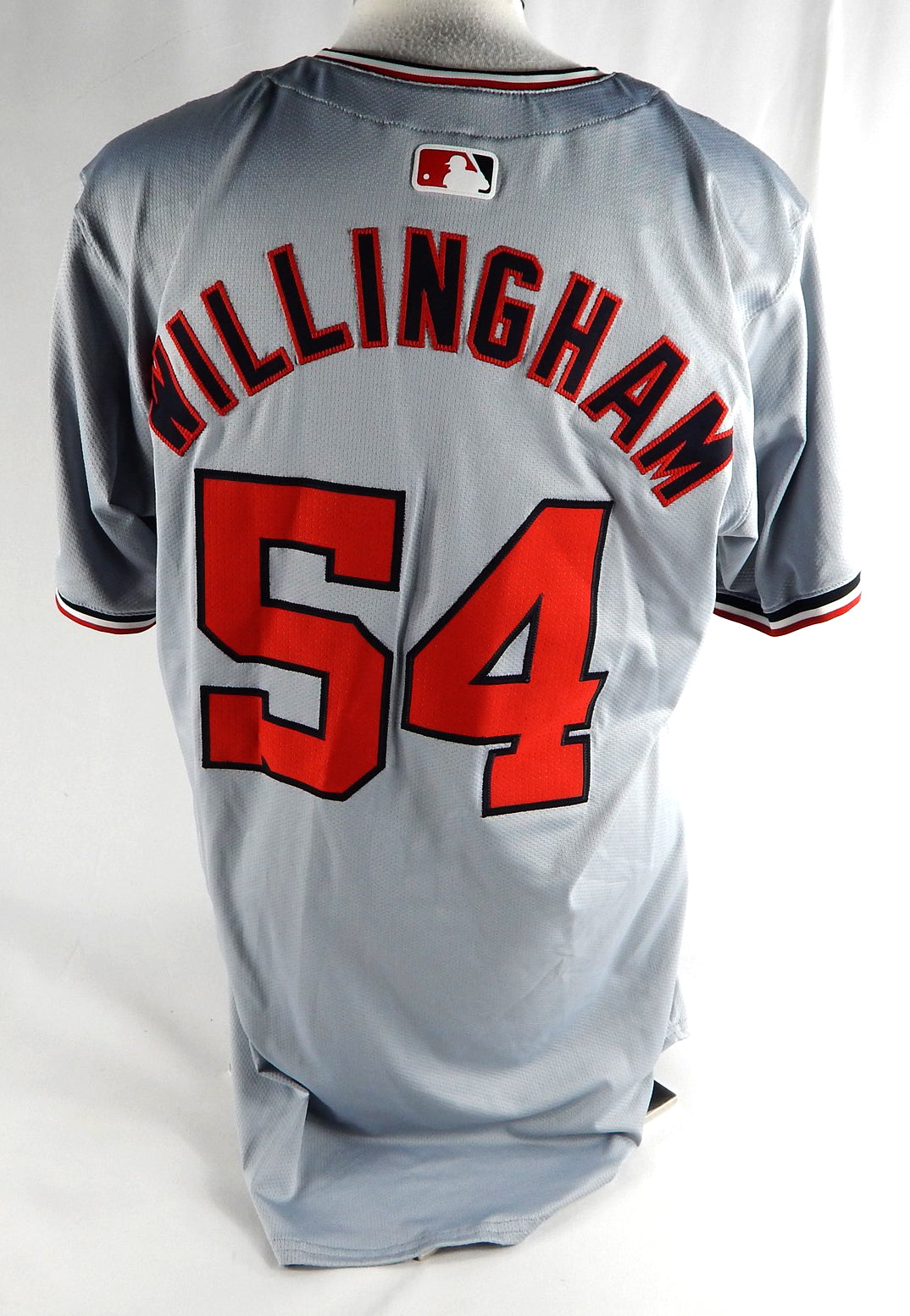 2024 Washington Nationals Amos Willingham #54 Game Issued Grey Jersey 46 565 Pic2