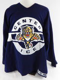 1990s Florida Panthers Brent Belecki #71 Game Used Navy Practice Jersey 56 633