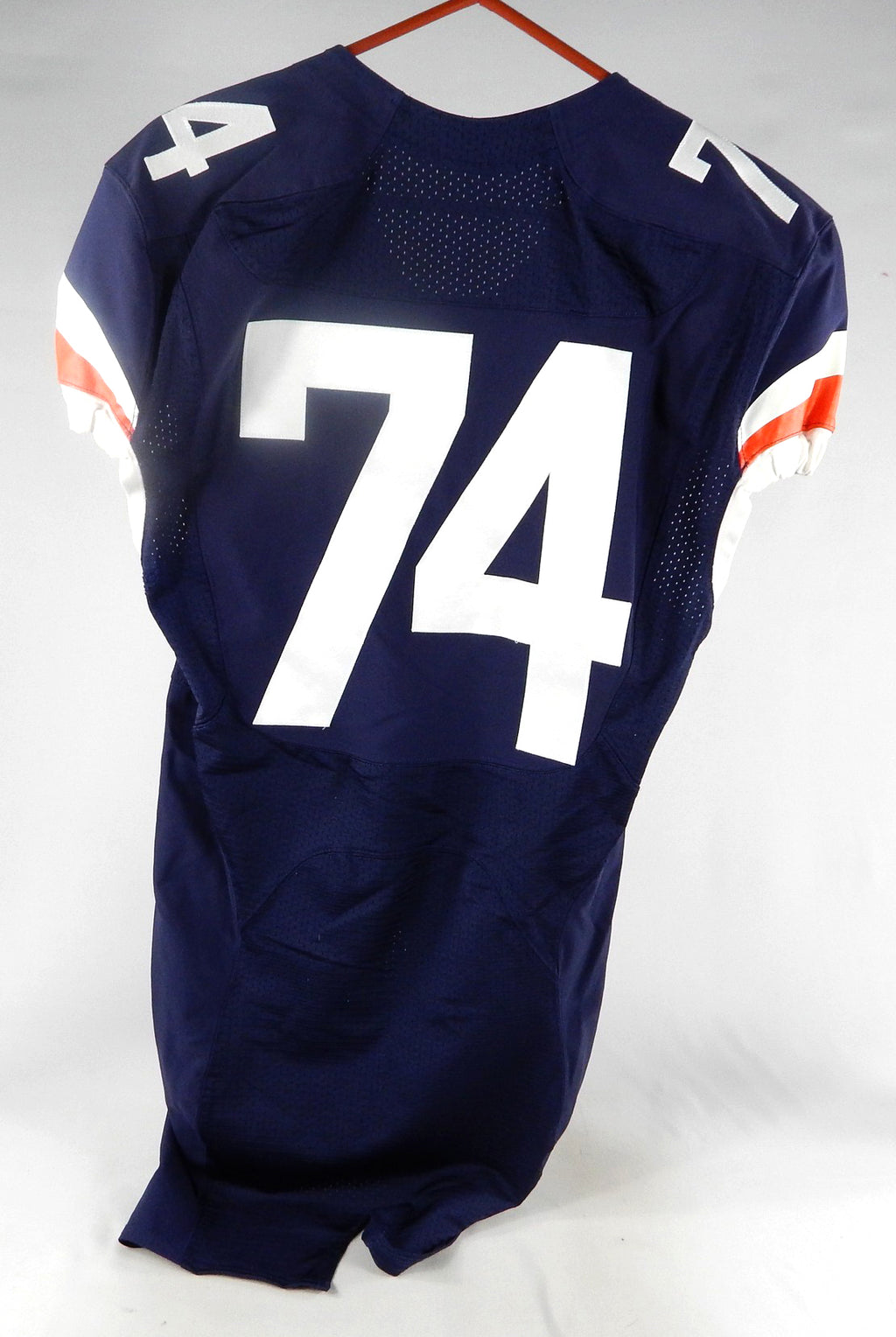2014-17 Virginia Cavaliers #74 Game Used Navy Jersey Throwback NP R 42 DP78204 Pic2
