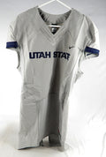 2013 Utah State Aggies Blank Game Issued Grey Jersey L 063