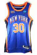 Julius Randle New York Knicks Nike Swingman City Sphere Jersey Pinstripe 48 L