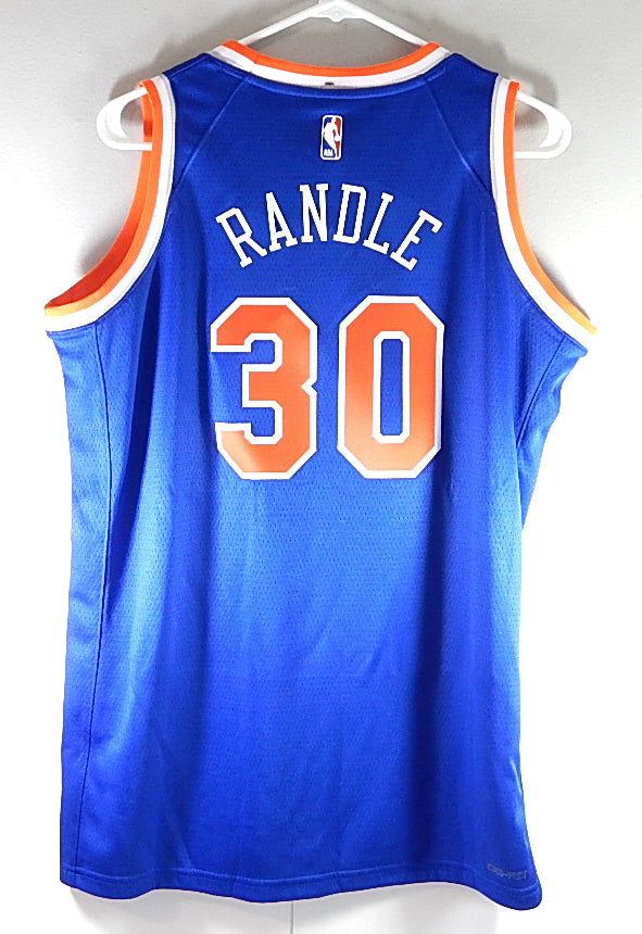 Julius Randle New York Knicks #30 Nike Swingman Icon Sphere Jersey Blue Youth L Pic2